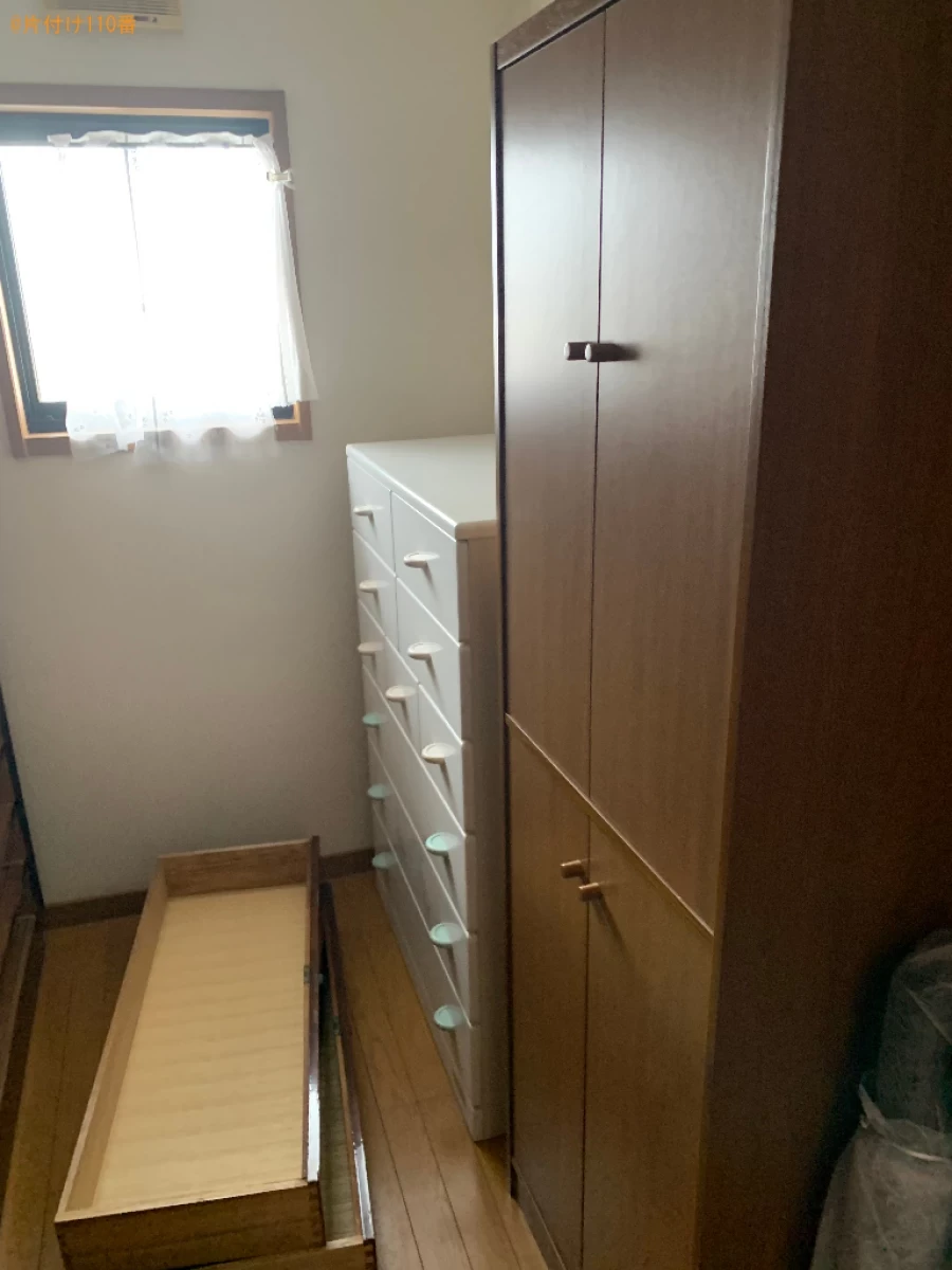 【名張市】タンス、食器棚の回収・処分ご依頼 お客様の声