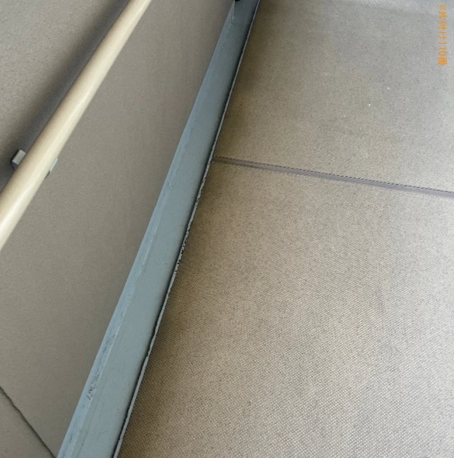 【岡山市中区】マットレス付きダブルベッドの回収・処分ご依頼