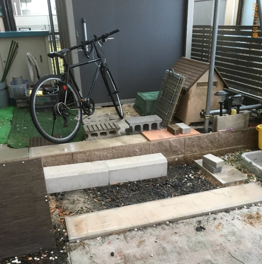 【岐阜市】トタン、木材、鉄管、木製ベンチ等の回収・処分ご依頼