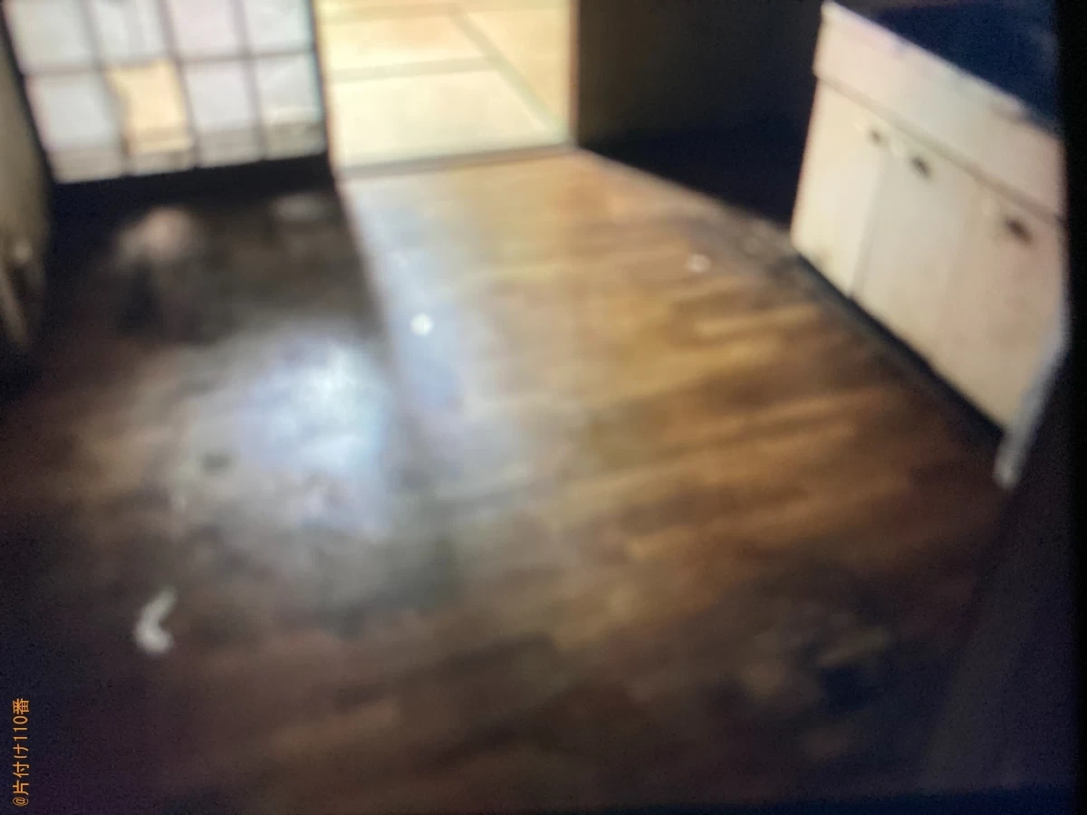 【姶良市加治木町】テーブル、冷蔵庫、一般ごみ等の回収と簡易清掃