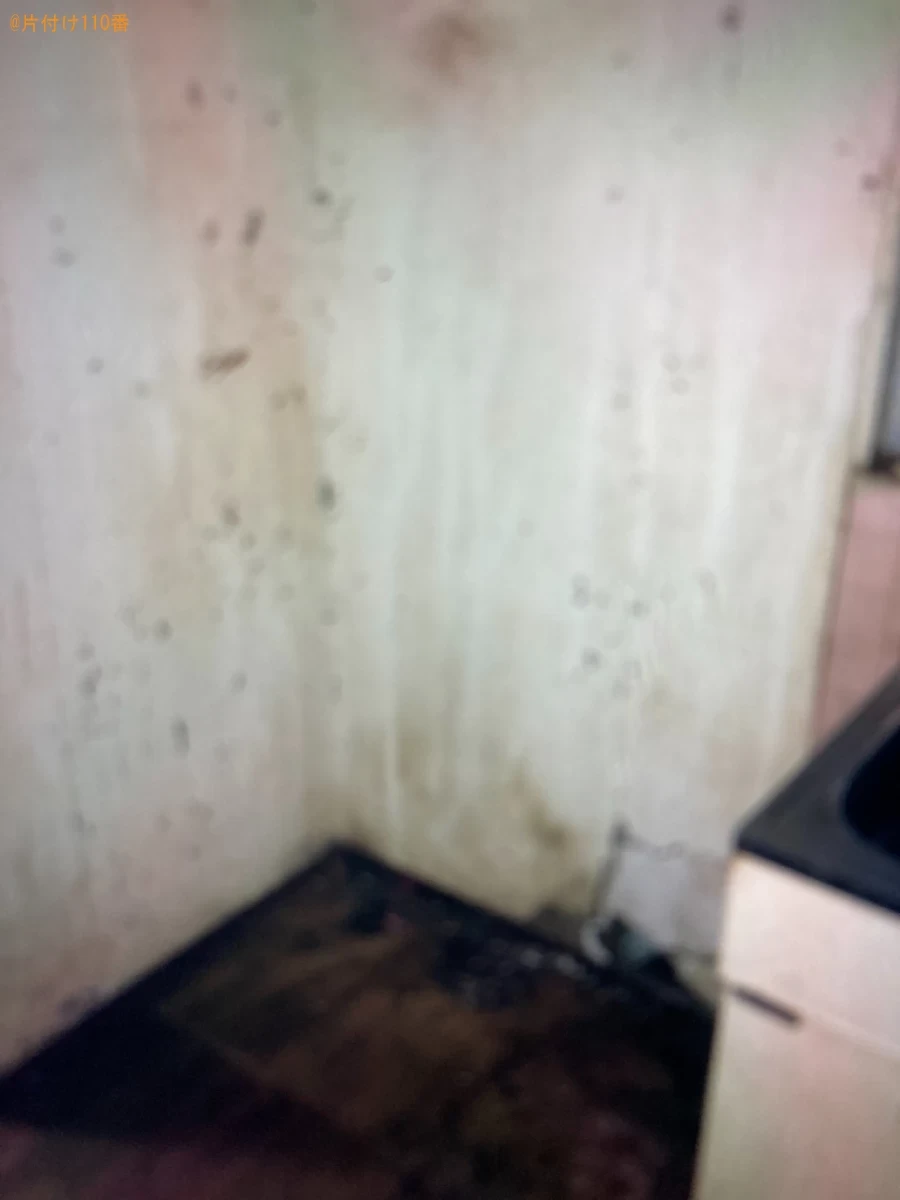 【姶良市加治木町】テーブル、冷蔵庫、一般ごみ等の回収と簡易清掃