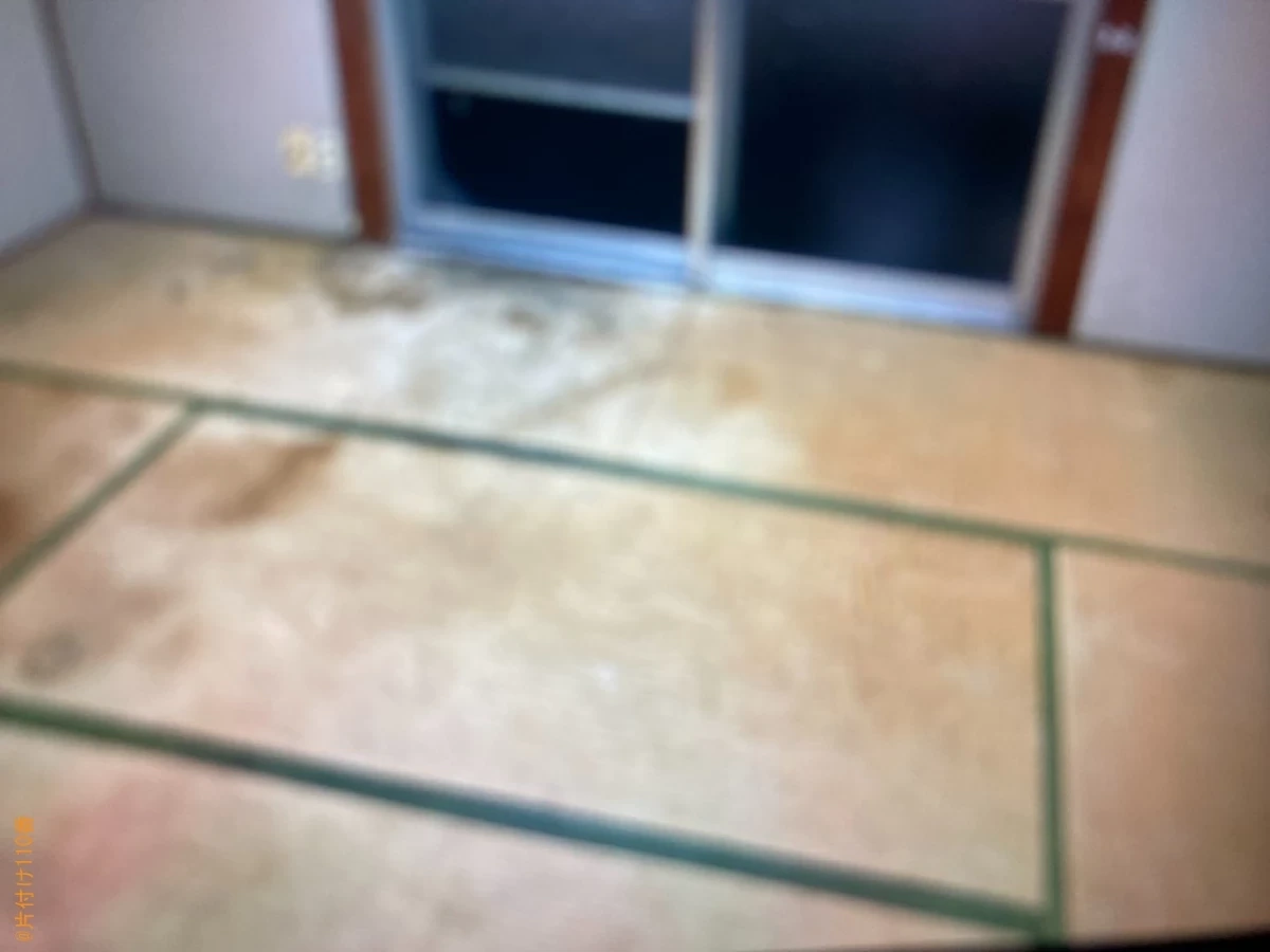 【姶良市加治木町】テーブル、冷蔵庫、一般ごみ等の回収と簡易清掃