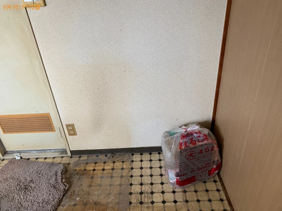 【福岡市東区】折り畳みベッド、冷蔵庫、洗濯機、食器棚等の回収