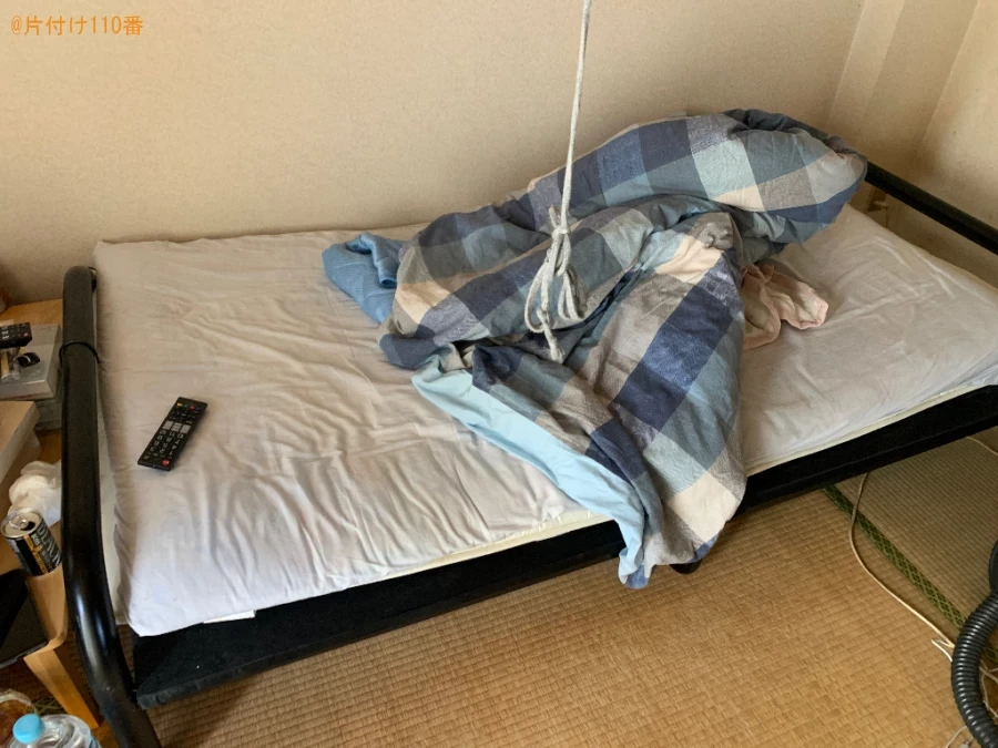 【福岡市東区】折り畳みベッド、冷蔵庫、洗濯機、食器棚等の回収