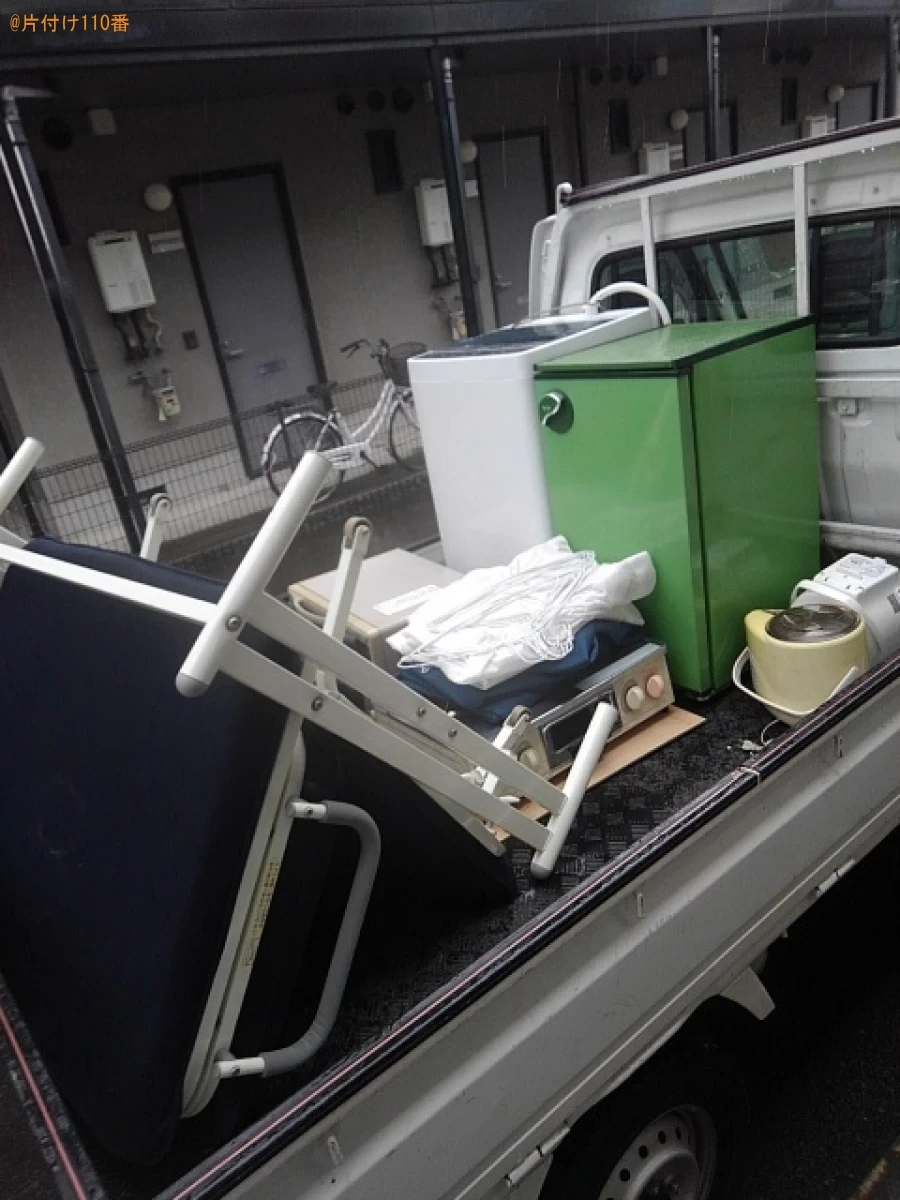 【富士宮市】ソファーベッド、冷蔵庫、洗濯機、電子レンジ等の回収