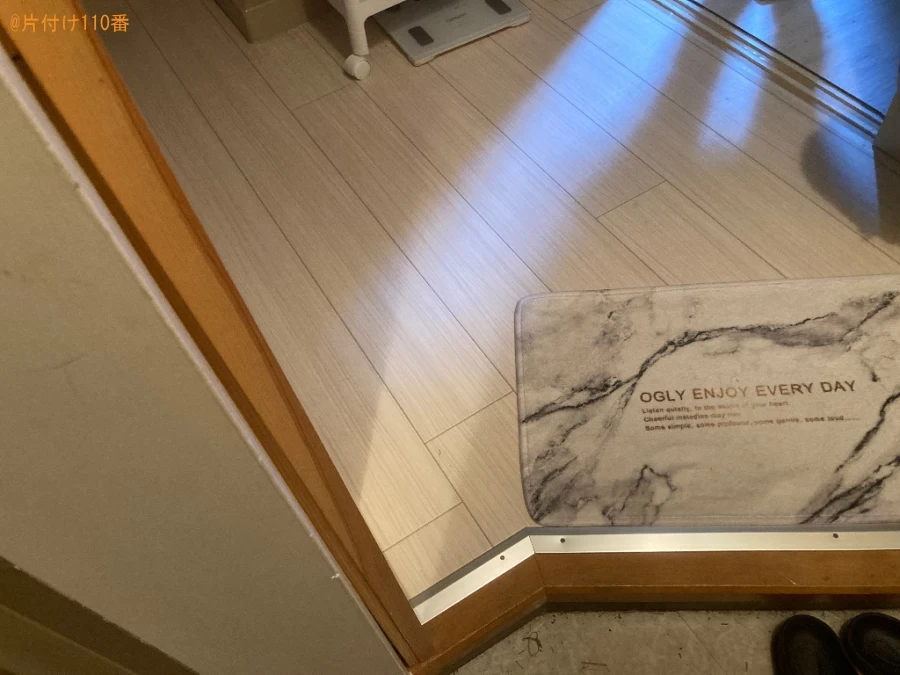 【一関市】マットレス付きシングルベッドの回収・処分ご依頼