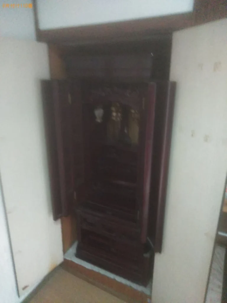 【伊予郡松前町】仏壇の回収・処分ご依頼　お客様の声