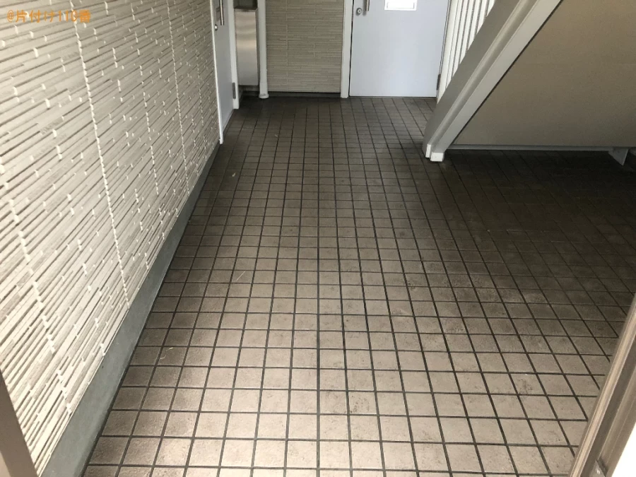 【光市】マットレス付きシングルベッドの回収・処分ご依頼