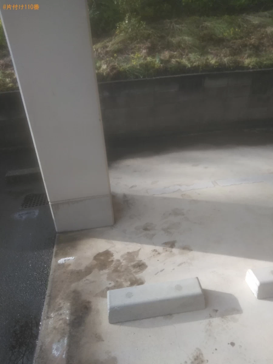 【松山市】カーペット、一般ごみの回収・処分ご依頼　お客様の声