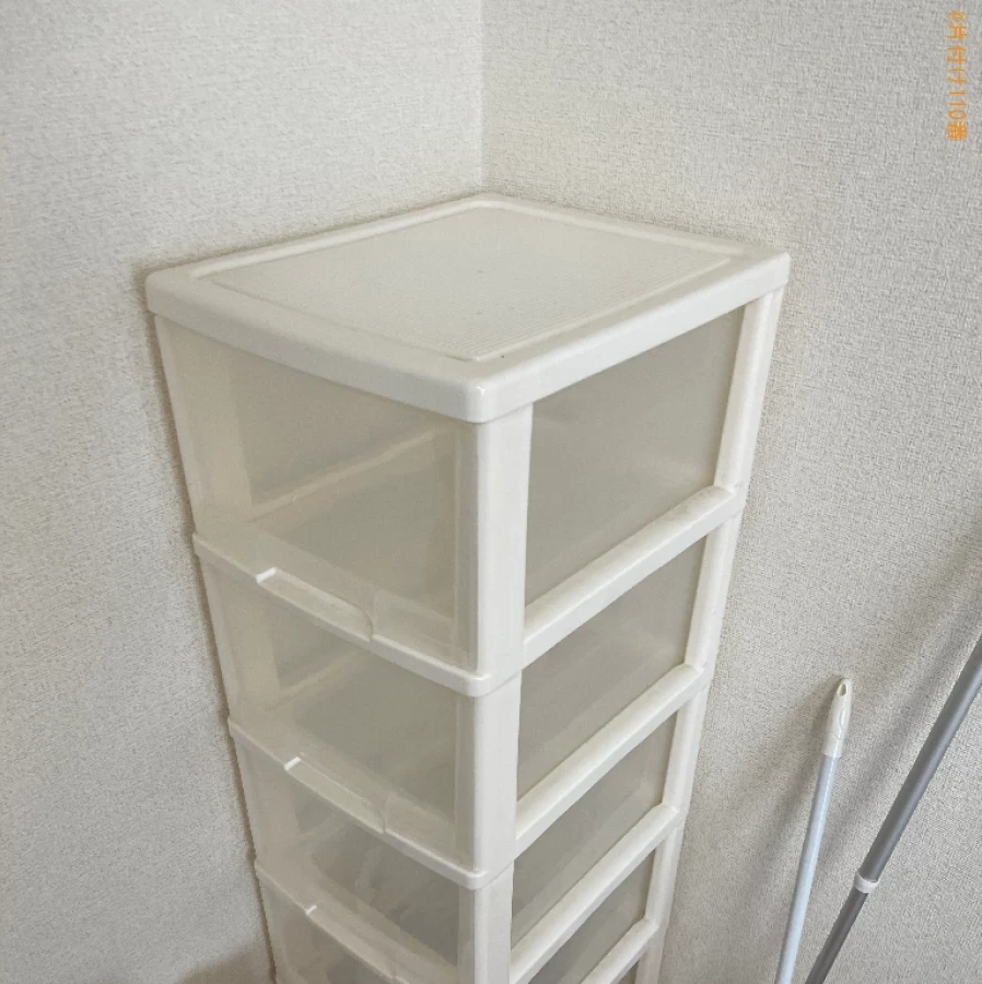 【岡山市中区】マットレス付きシングルベッド、ローテーブル等の回収