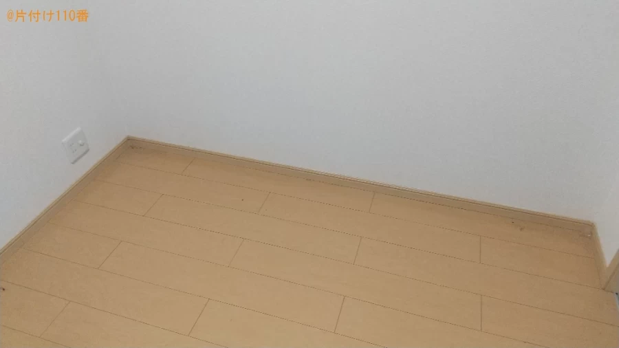 【福山市東川口町】冷蔵庫、テレビ、洗濯機、シングルベッドの回収