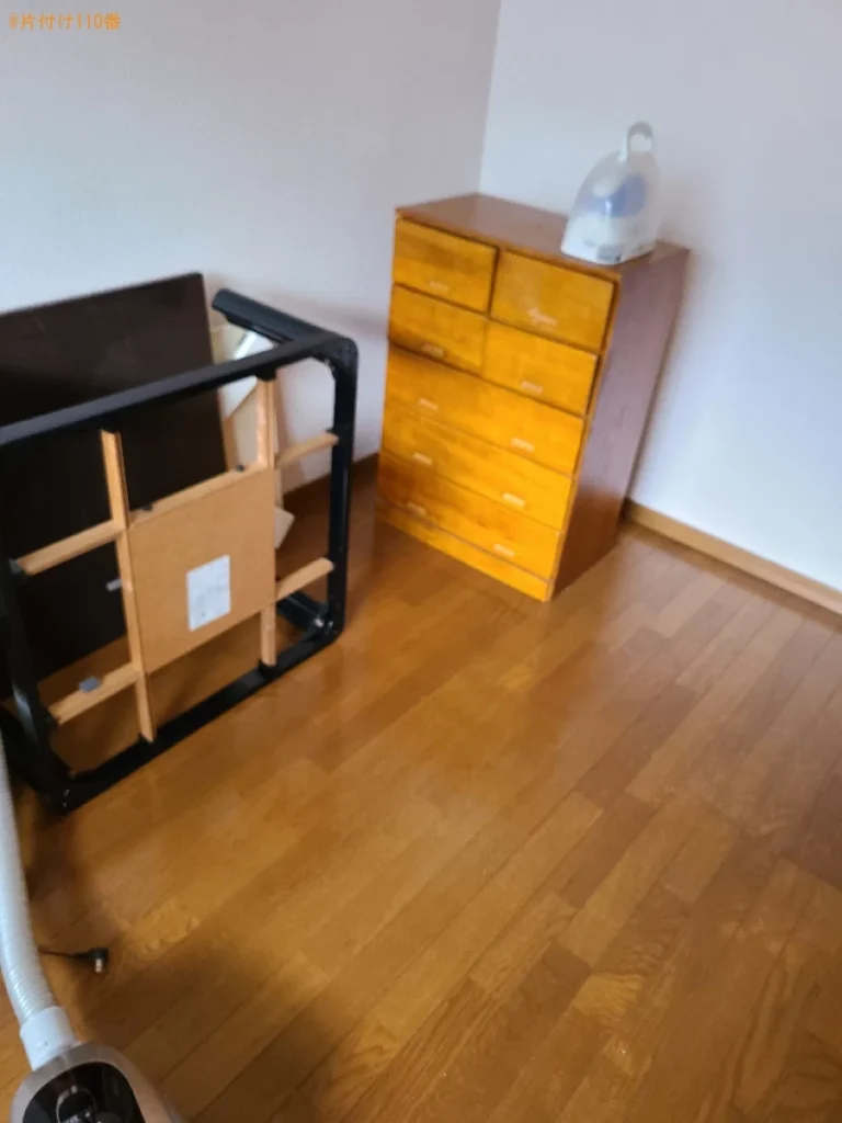 【高知市高須東町】冷蔵庫、洗濯機、タンス、こたつ、掃除機の回収