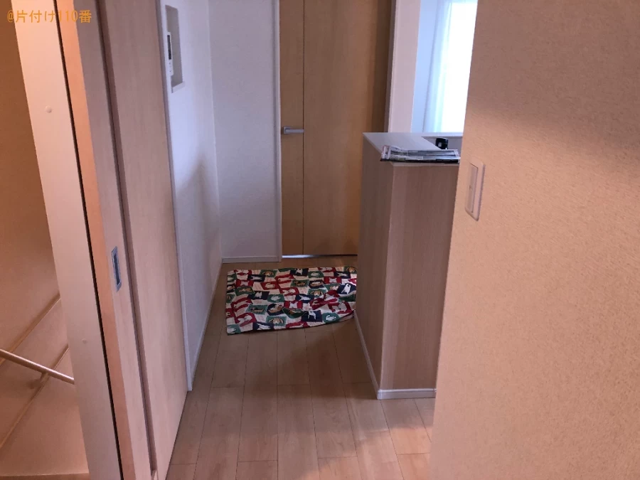 【周南市新堤町】シングルベッド、シングルベッドマットレス等の回収