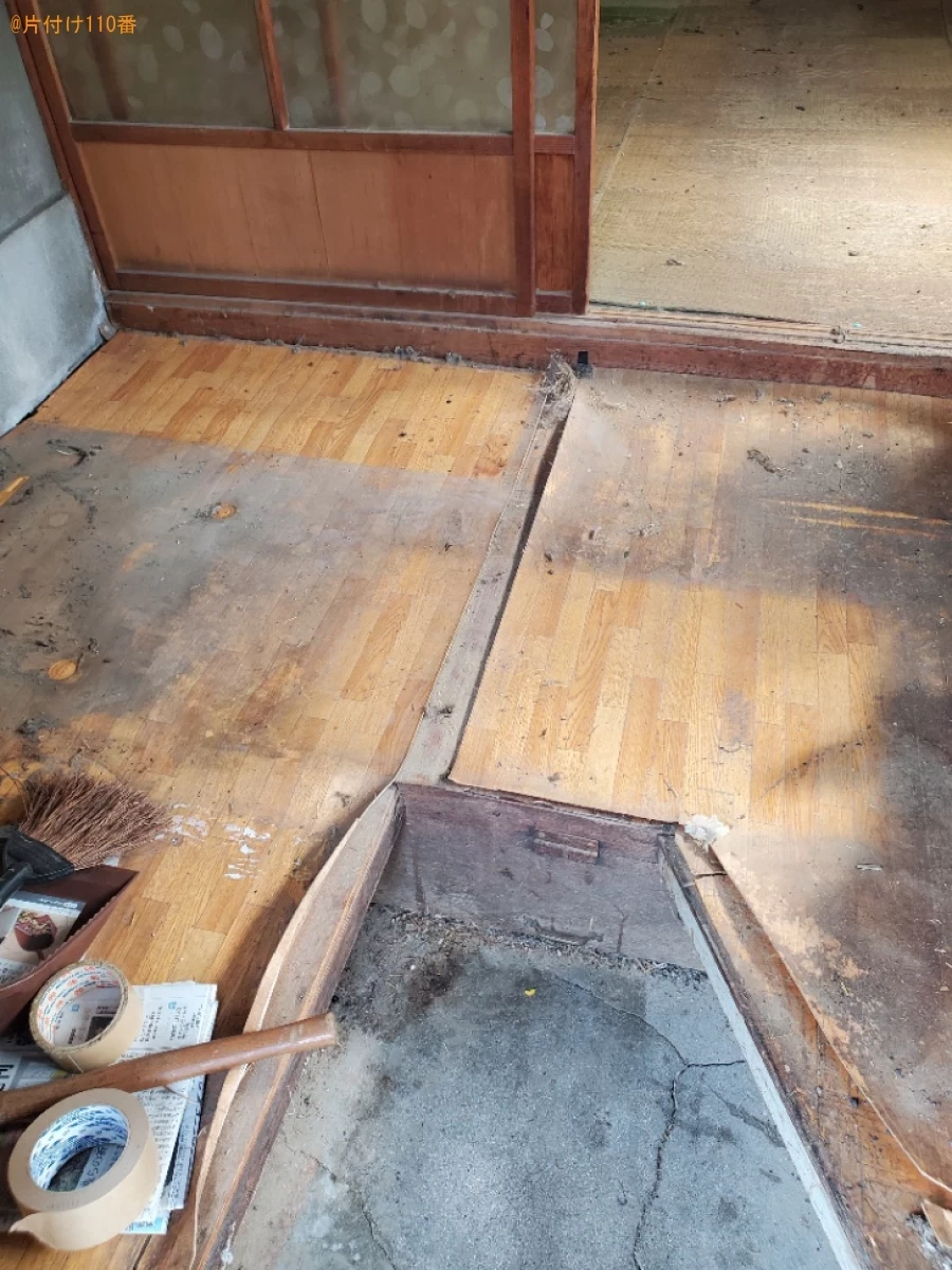 【岡山市北区】ホイール付き自動車タイヤ、ボックスの回収・処分