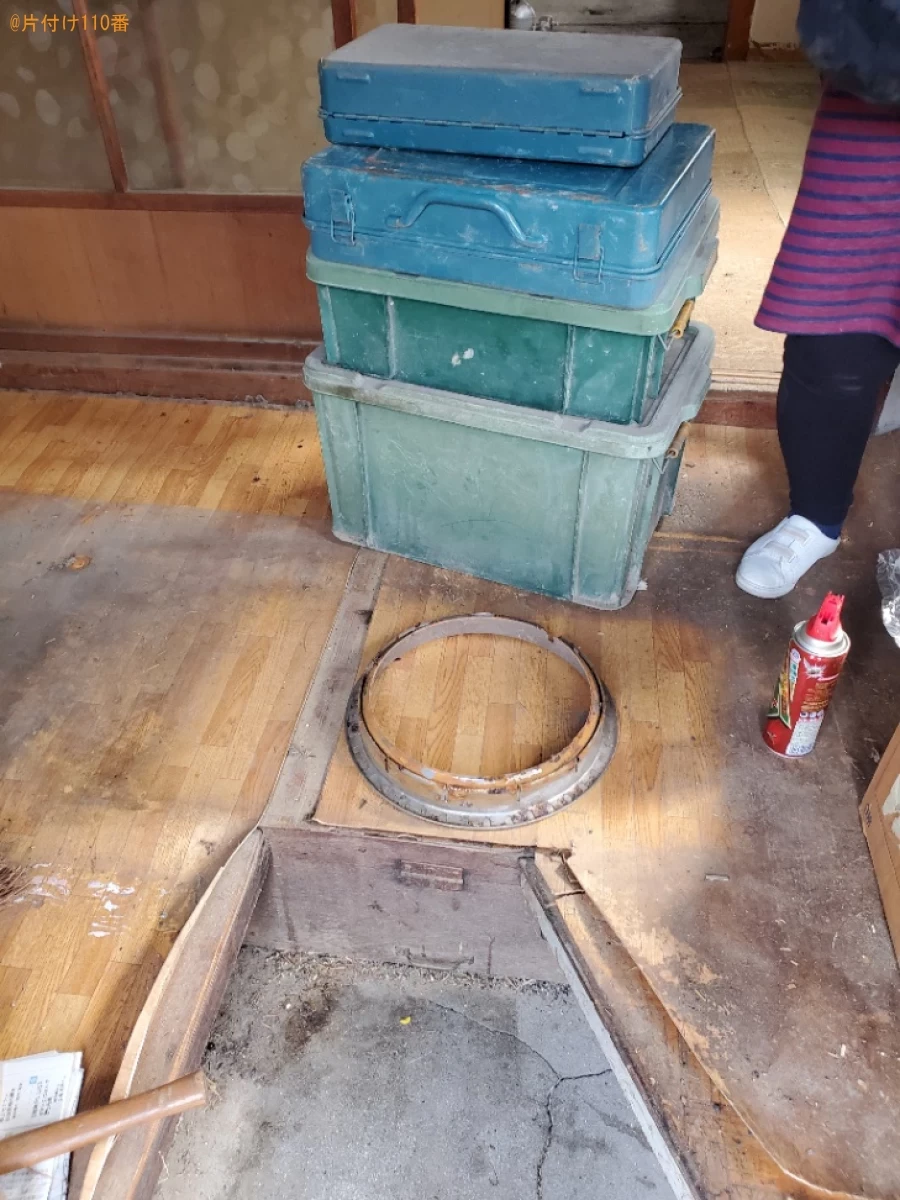 【岡山市北区】ホイール付き自動車タイヤ、ボックスの回収・処分