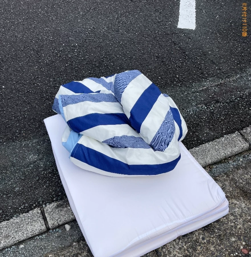 【浜松市中区】ウレタンマットレス、布団の回収・処分ご依頼
