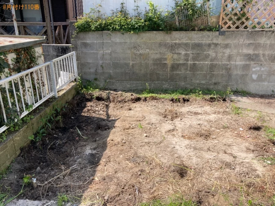 【日置市伊集院町】倉庫と倉庫の中身の回収・処分ご依頼　お客様の声