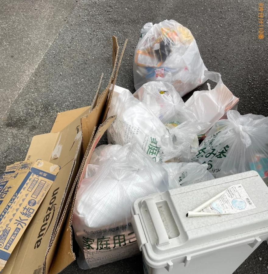 【浜松市東区】ゴミ箱、一般ゴミ、段ボールの回収・処分ご依頼