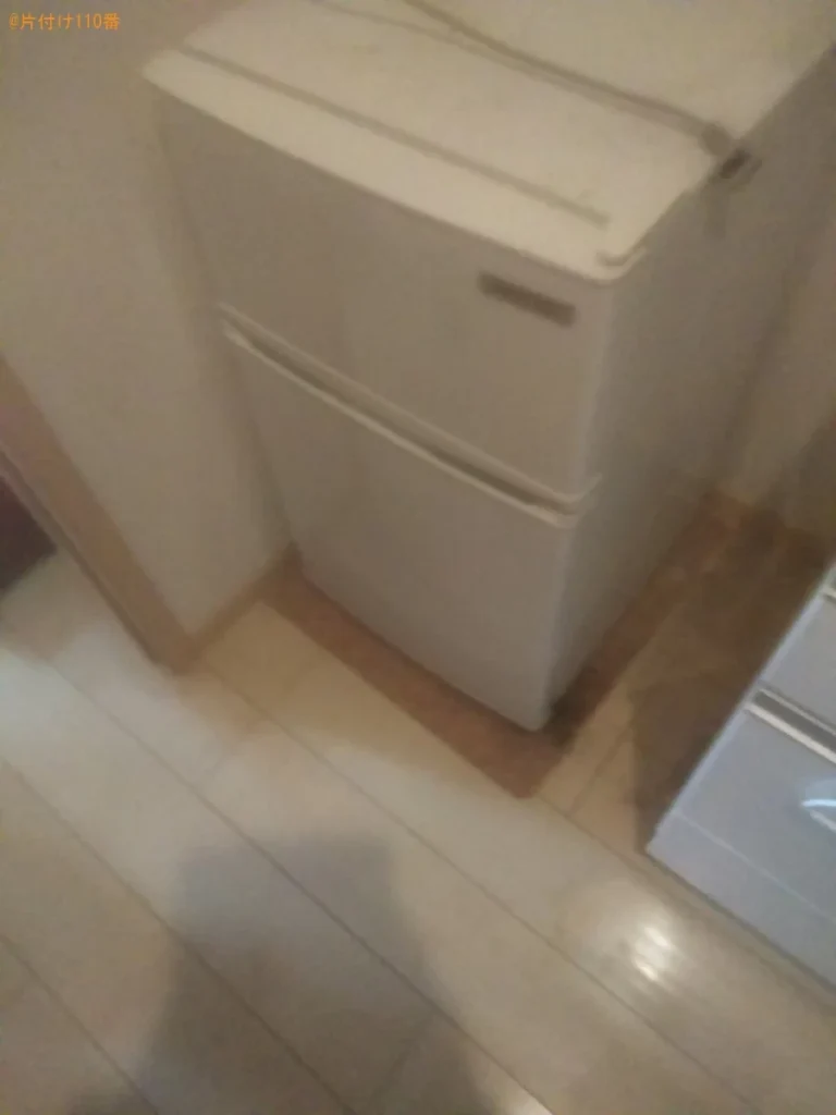 【松山市朝生田町】食品の入った冷蔵庫の回収・処分ご依頼