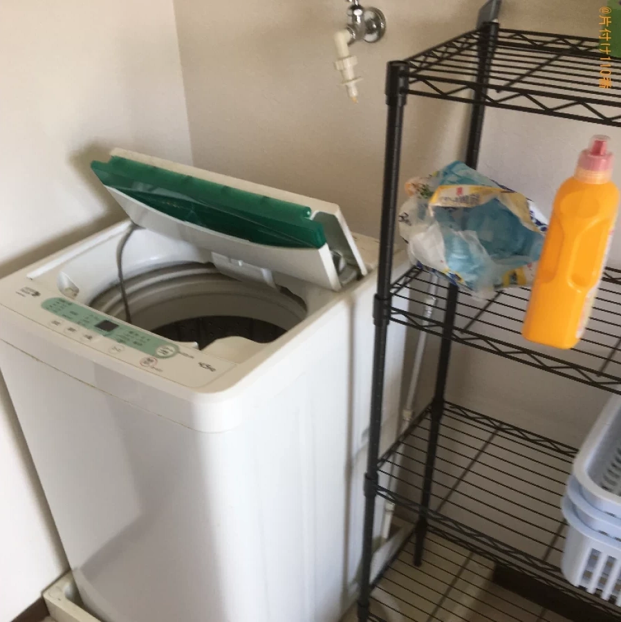 【本巣市】二人用ダイニングテーブル、洗濯機、本棚等の回収・処分