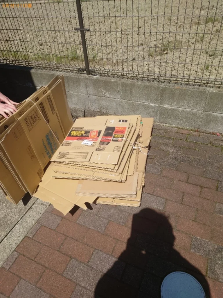 【今治市馬越町】段ボールの回収・処分ご依頼 お客様の声