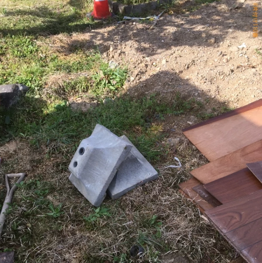 【山県市】かご、物干し台の重し、衣装ケース等の回収・処分ご依頼