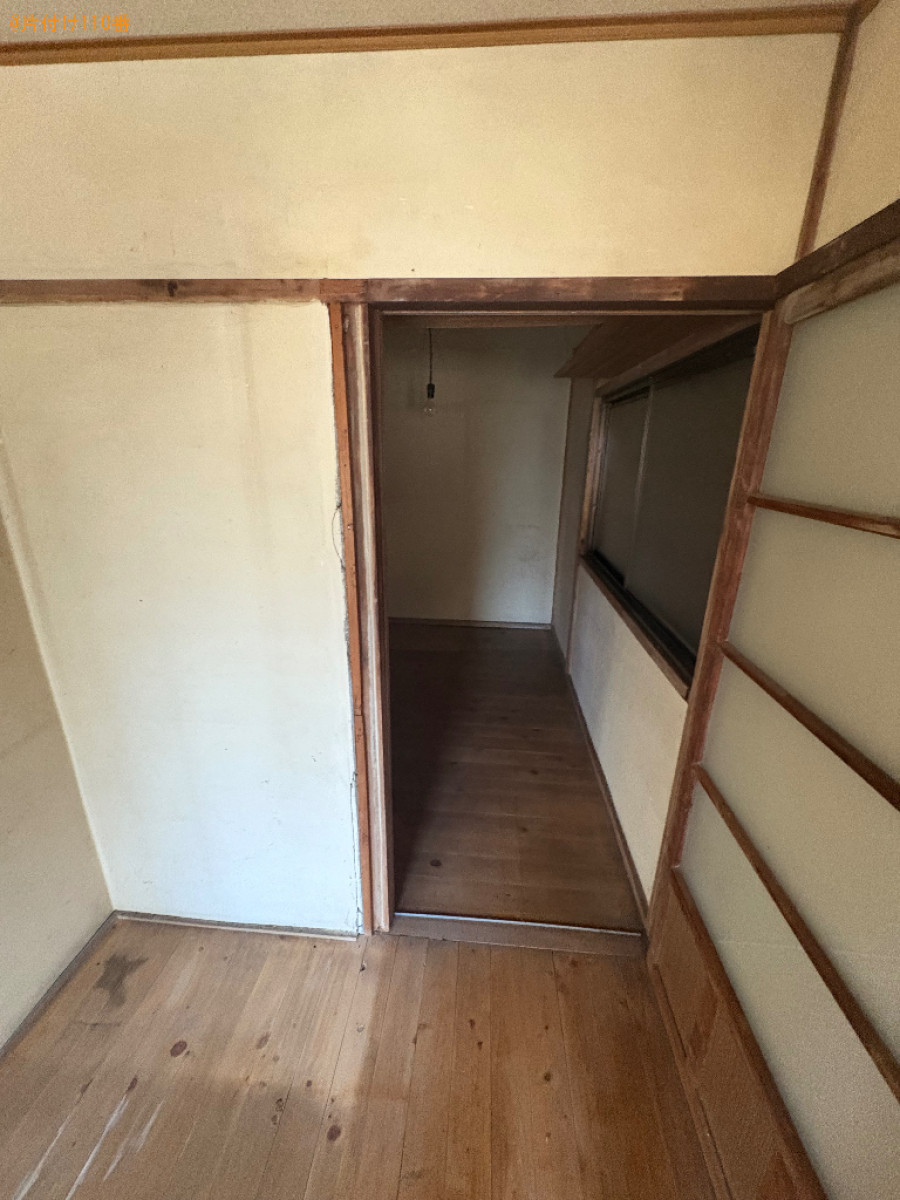 【甲府市】空き家のクリーニングと木の伐採作業ご依頼　お客様の声