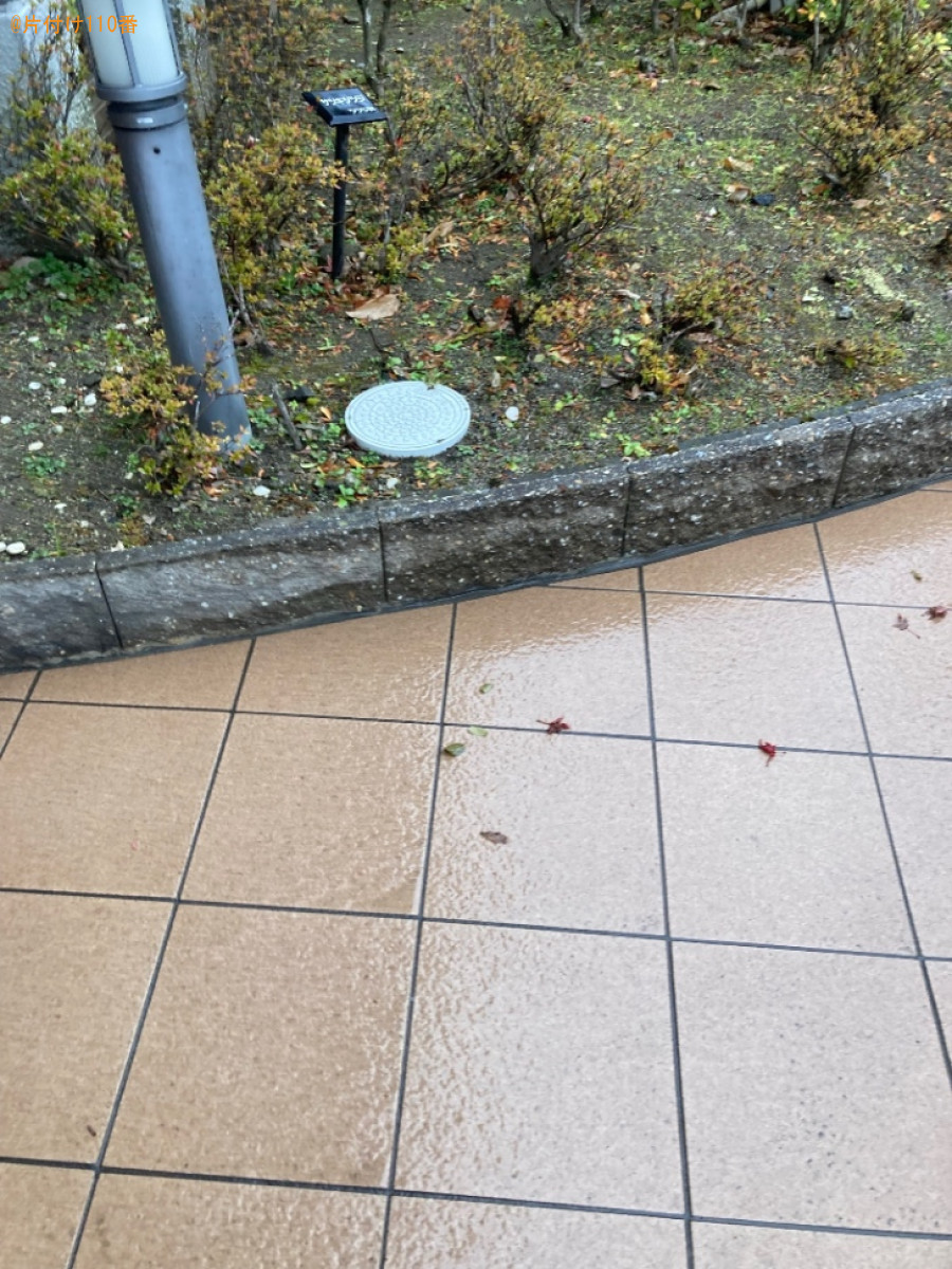 【岡谷市本町】ウレタンマットレス、布団、ヘアアイロン、靴の回収