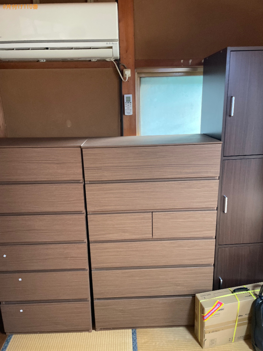 【宇治市】タンスを1階から2階へ、テレビを2階から1階へ移動する