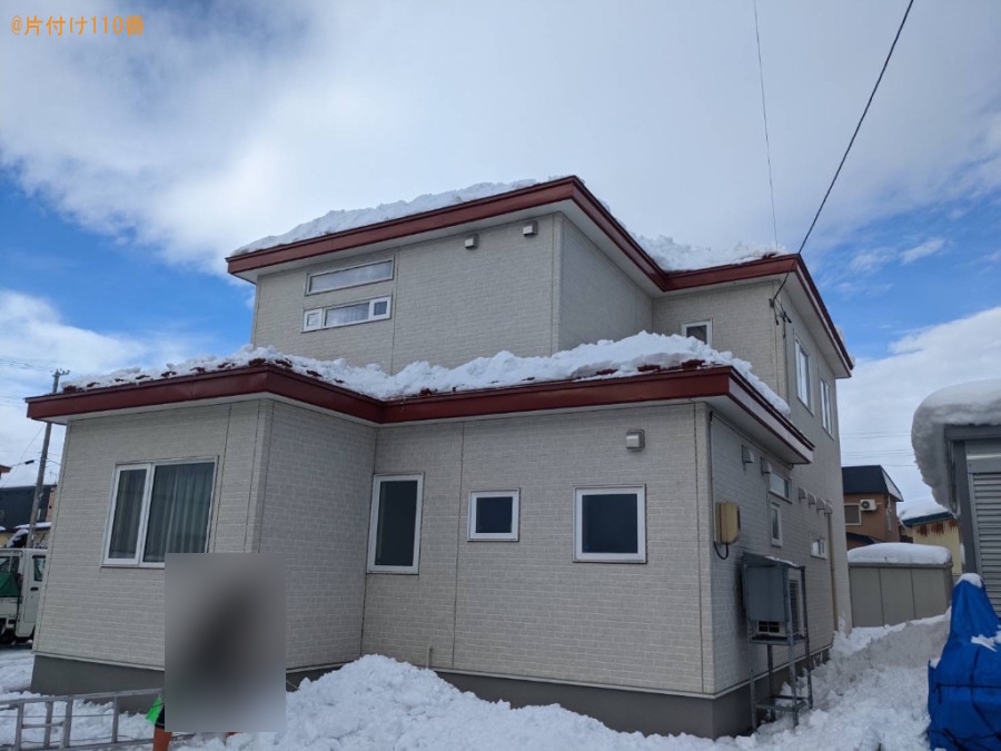 【青森市】屋根の雪下ろし作業ご依頼　お客様の声