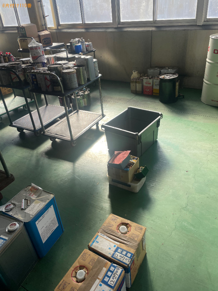 【浜松市浜名区】中身の残ったスプレー缶の回収・処分ご依頼