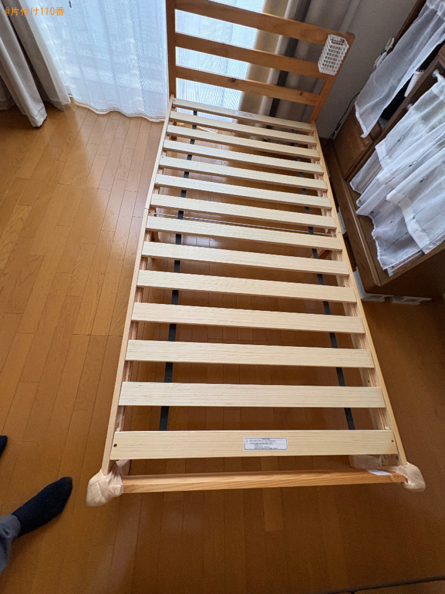 【甲斐市】シングルベッドマットレスの回収・処分ご依頼