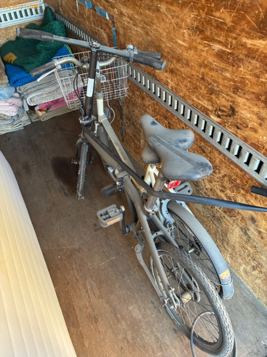 【さいたま市中央区】マットレス付きダブルベッド、自転車等の回収