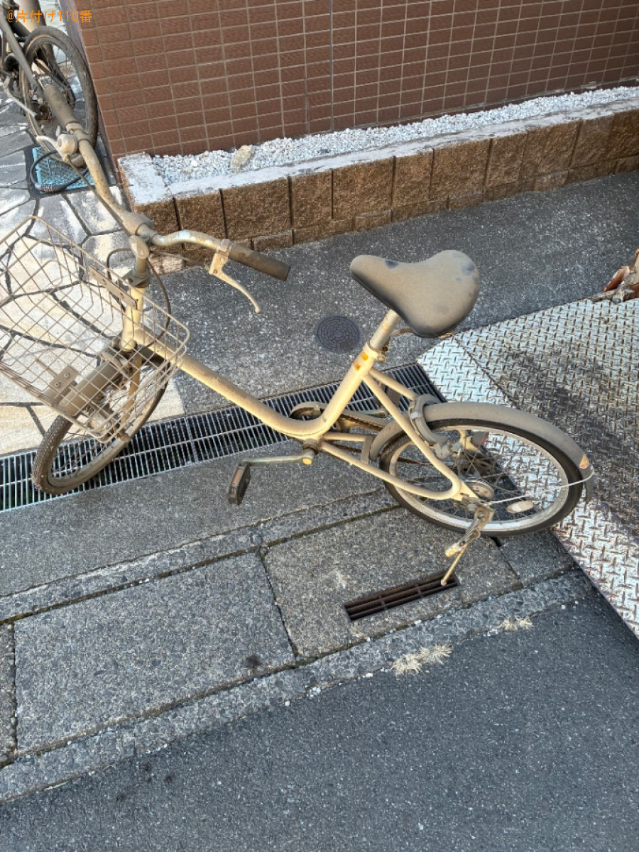 【さいたま市中央区】マットレス付きダブルベッド、自転車等の回収