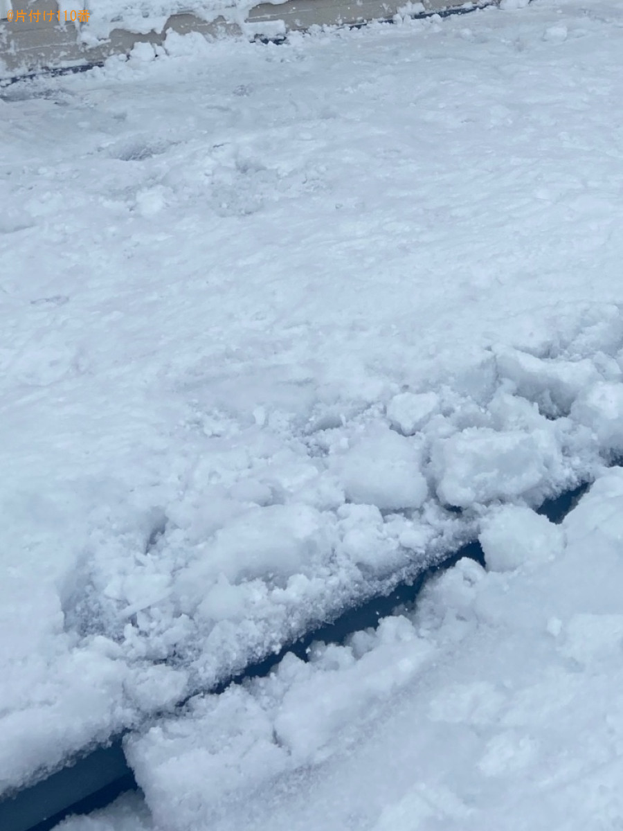 【青森市】屋根の雪下ろし作業ご依頼 お客様の声