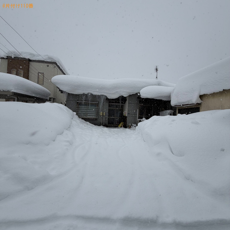 【青森市】屋根の雪下ろし作業ご依頼　お客様の声
