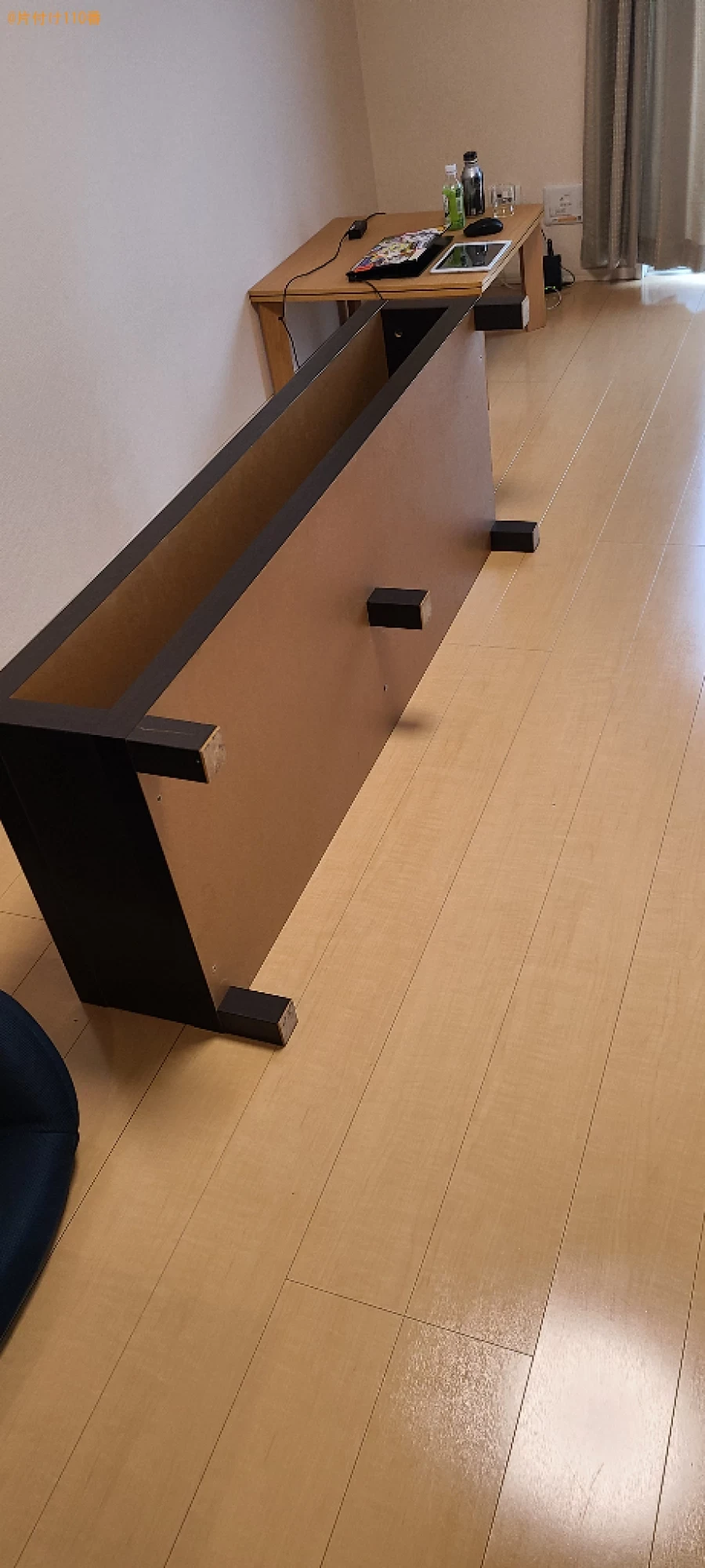 【下関市秋根西町】シングルベッドマットレス、電子レンジ等の回収