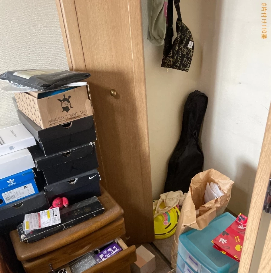 【豊田市柿本町】二段ベッド、学習机等の回収と片付け作業の手伝い