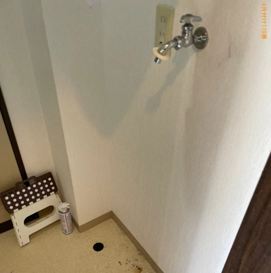 【弘前市桜林町】マットレス付きシングルベッド、テレビ台等の回収