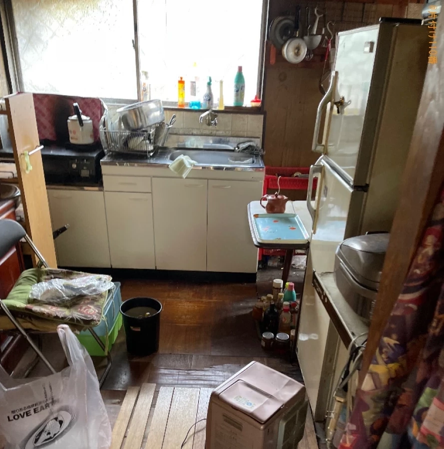 【岡山市中区】タンス、冷蔵庫、テーブル、布団、ガスコンロ等の回収