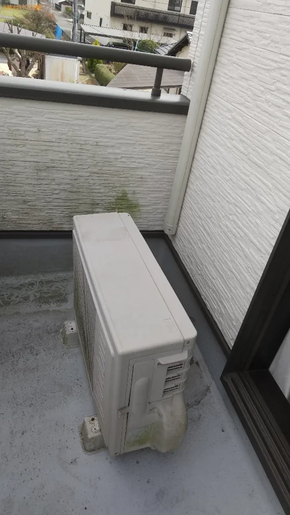 【福山市加茂町】家庭用エアコンの回収・処分ご依頼　お客様の声