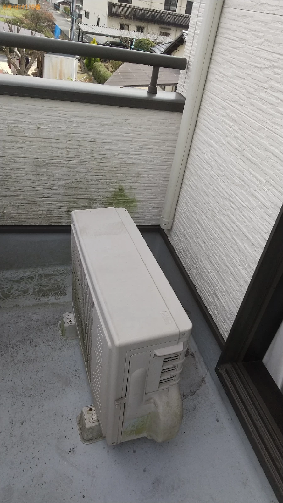 【福山市加茂町】家庭用エアコンの回収・処分ご依頼　お客様の声