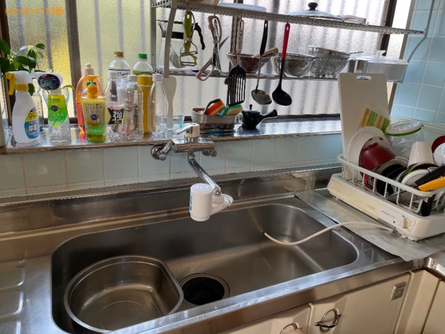 【近江八幡市小船木町】サイドボード等の回収とハウスクリーニング