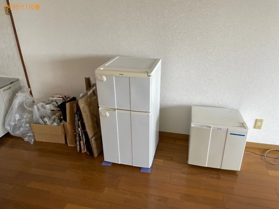 【中頭郡中城村】ソファーベッド、冷蔵庫、テレビ、エアコン等の回収