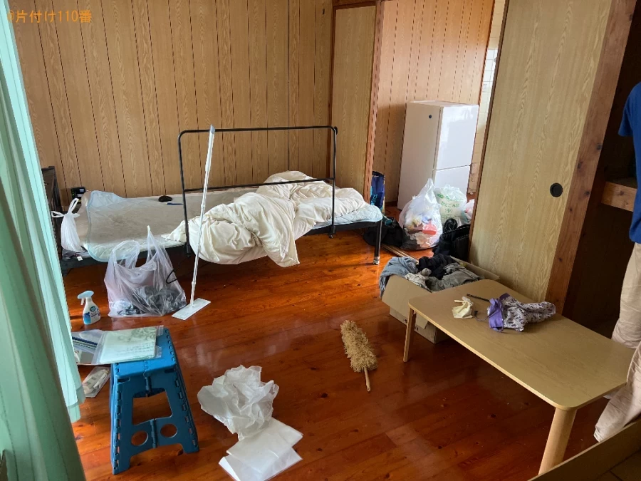 【宜野湾市】冷蔵庫、マットレス付きシングルベッド、洗濯機等の回収