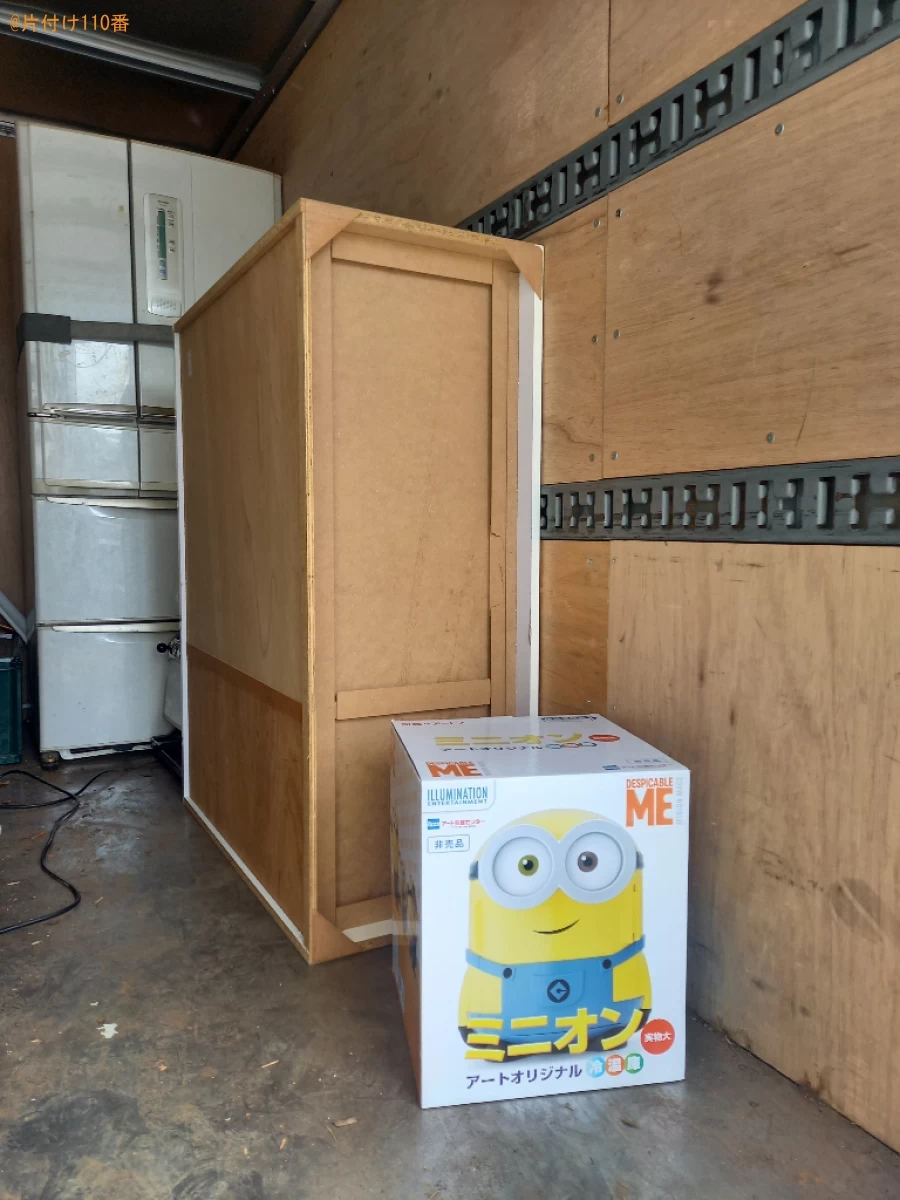 【墨田区】冷温庫、タンスの回収・処分ご依頼　お客様の声