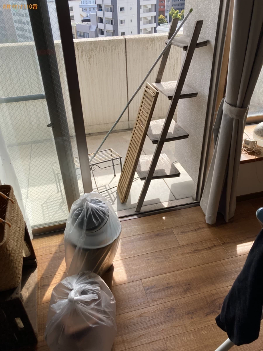 【鹿児島市高麗町】学習机、自転車、椅子、タオル掛け、かご等の回収