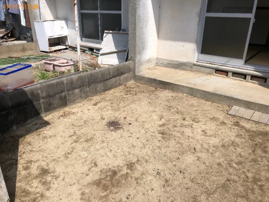 【光市】戸棚、物干し台、冷蔵庫、家具、傘、一般ごみ等の回収・処分