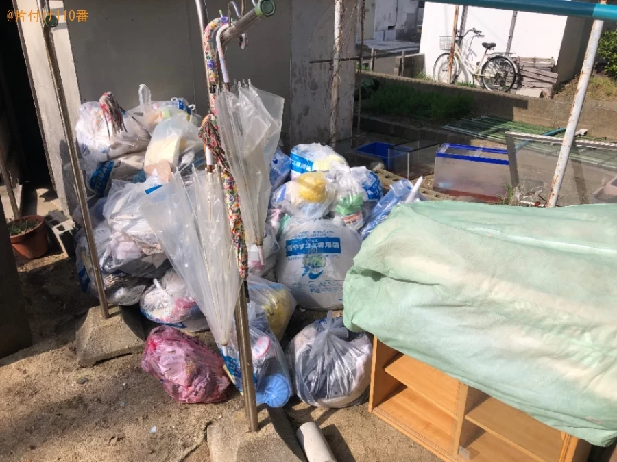 【光市】戸棚、物干し台、冷蔵庫、家具、傘、一般ごみ等の回収・処分