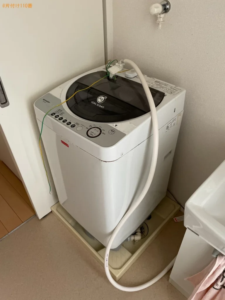 【京都市山科区】洗濯機の回収・処分ご依頼　お客様の声